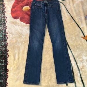 Classic Blue Straight Leg Jeans